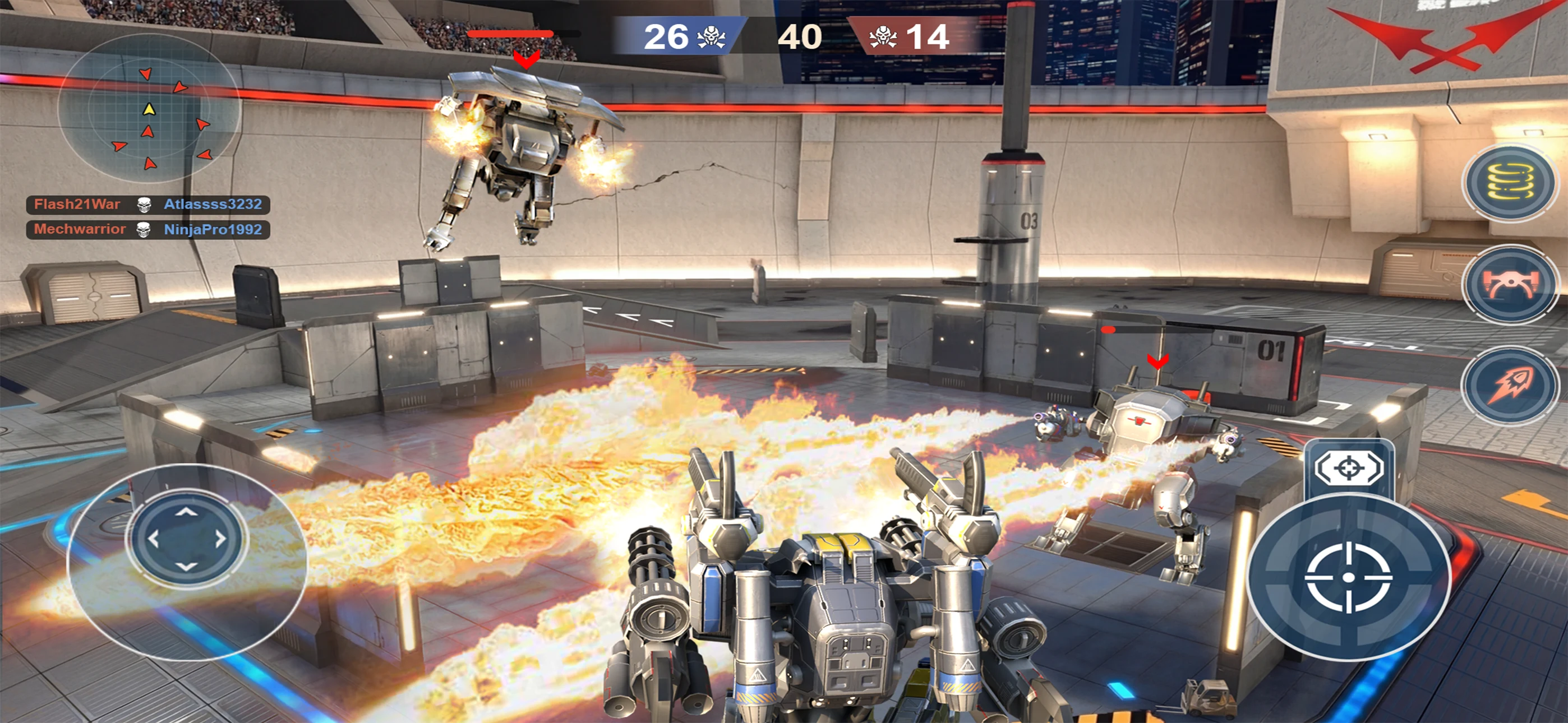 Mech Wars Online Robot Battles screenshot
