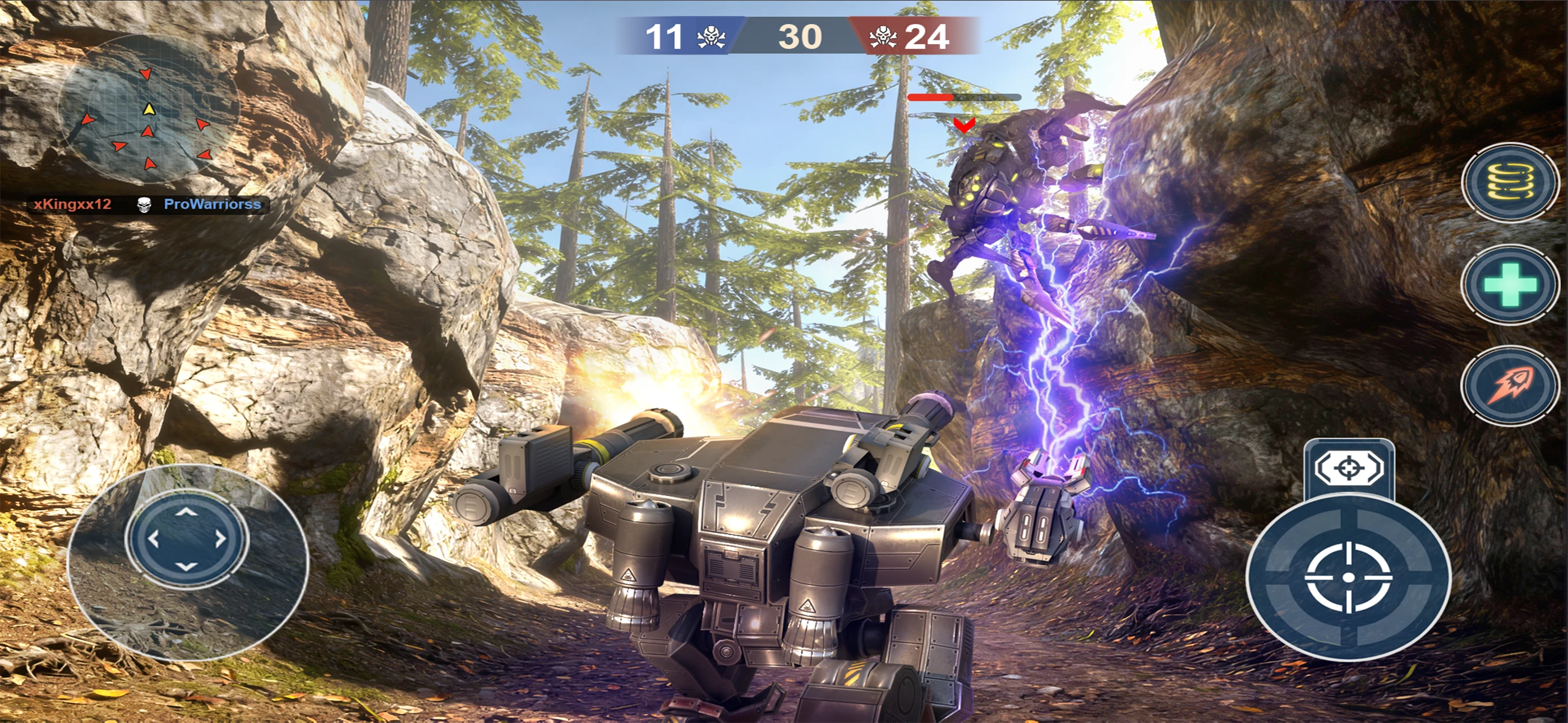 Mech Wars Online Robot Battles screenshot