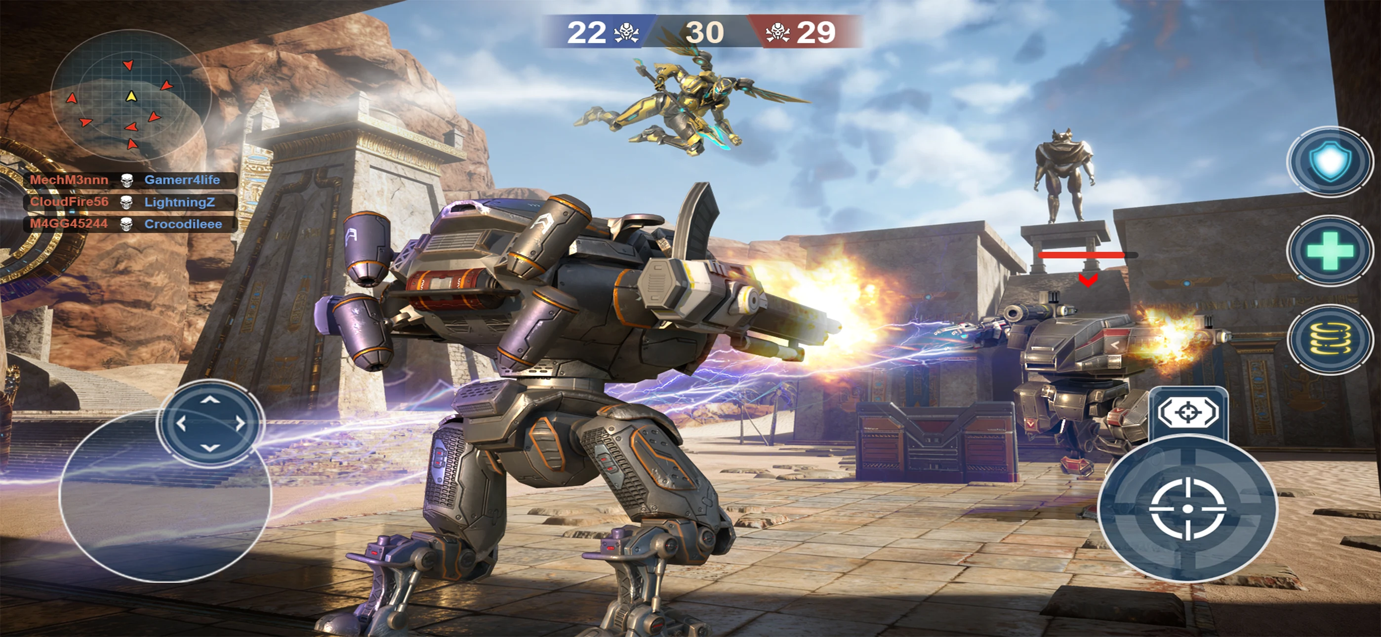 Mech Wars Online Robot Battles screenshot